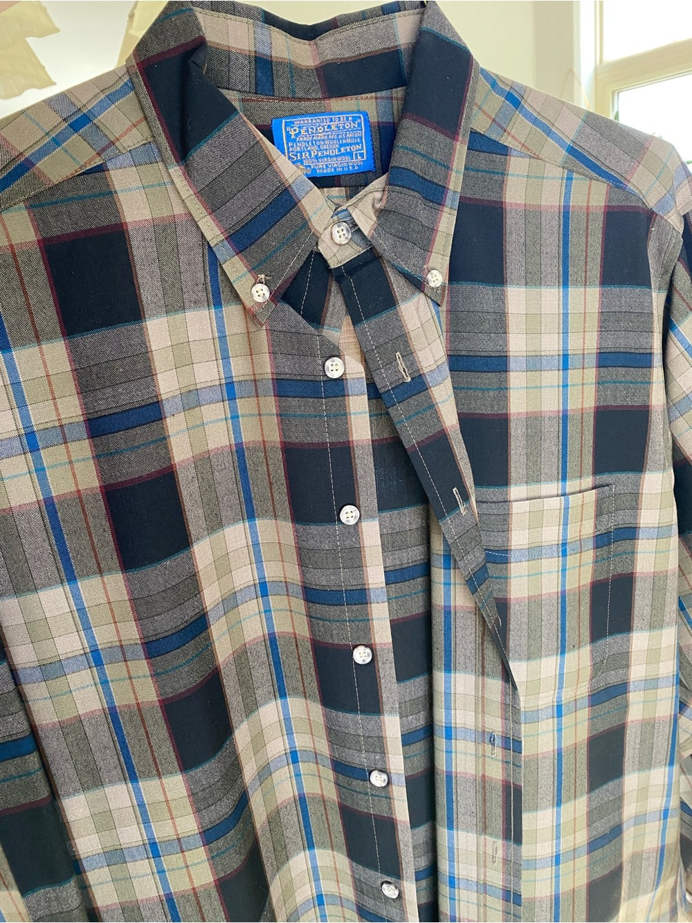 Vintage Pendleton made in USA 100% wool